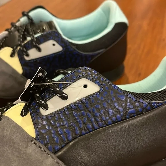 Puma X Alexander McQueen shoes sneakers 367601 01 black purple